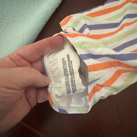 Andie Kids Toddler Girl AK001 Striped Amalfi Swimsuit Size 2T New - Picture 5 of 11